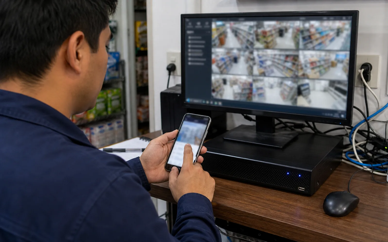 Cámaras de Seguridad CCTV - configuración técnica referencial HYC