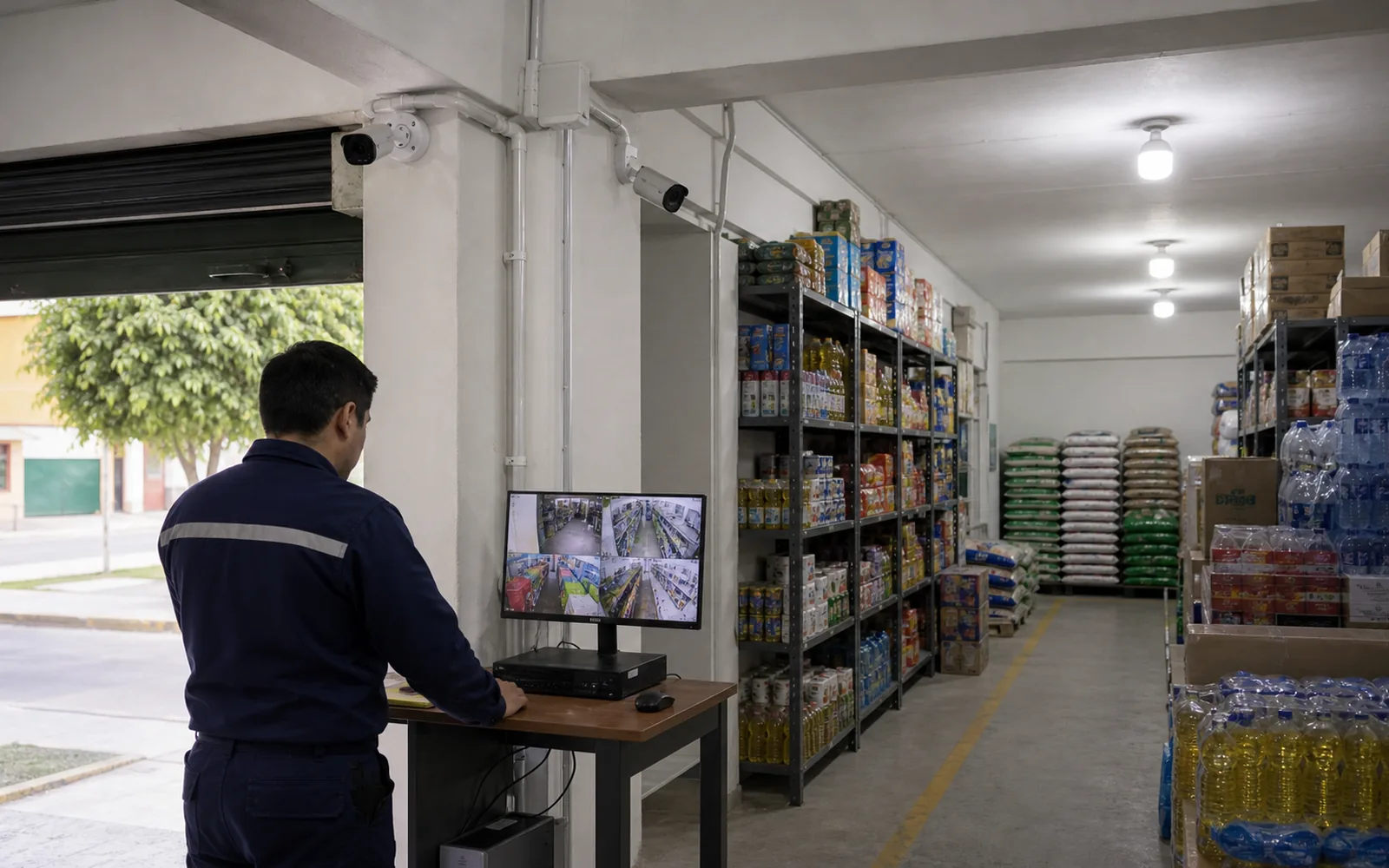 Cámaras de Seguridad CCTV - proyecto referencial HYC 1