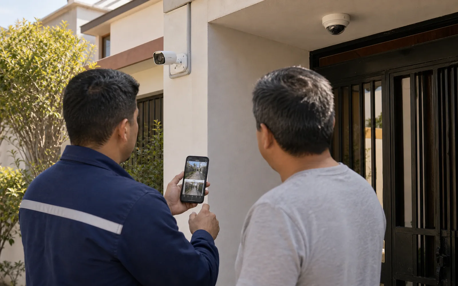 Cámaras de Seguridad CCTV - proyecto referencial HYC 2