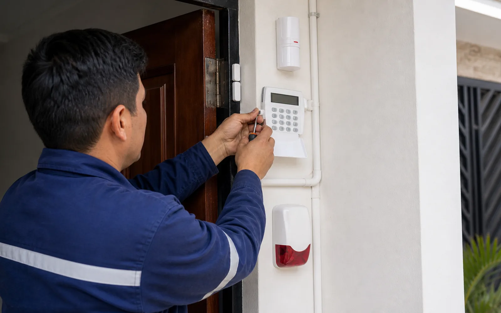 Alarmas Antirrobo - instalación en sitio referencial HYC