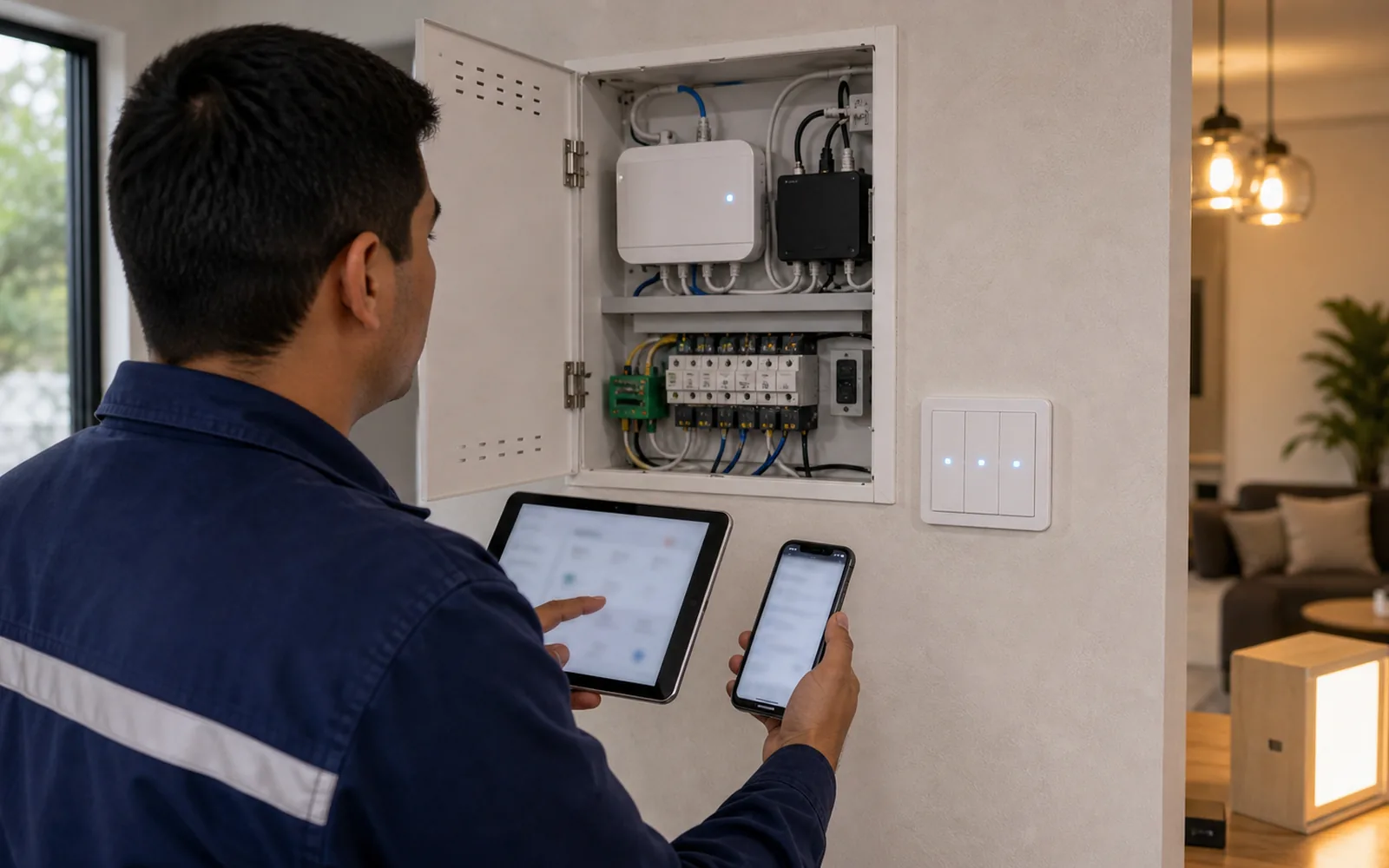 Domótica e Inmótica - configuración técnica referencial HYC