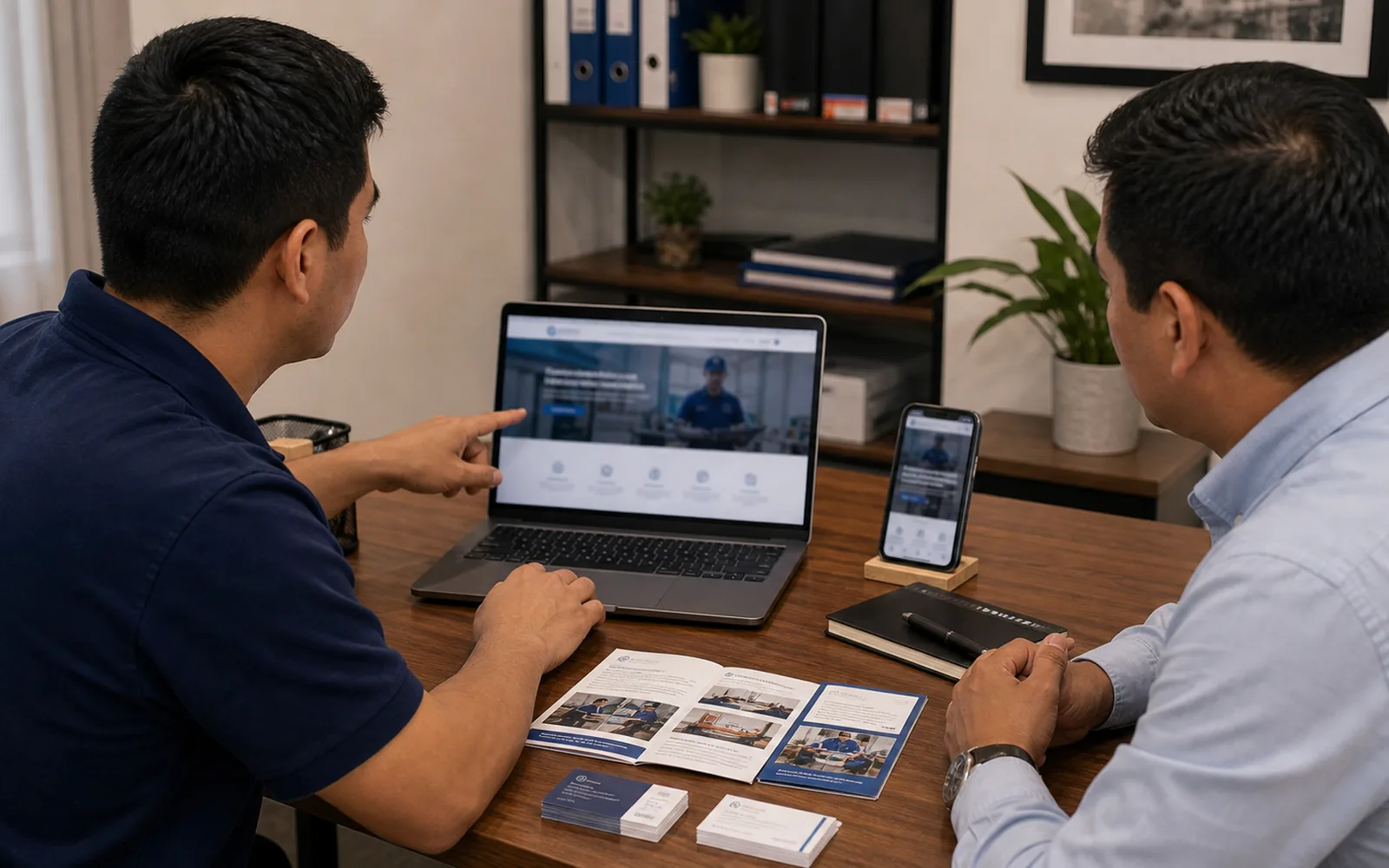 Web corporativa desarrollada por HYC