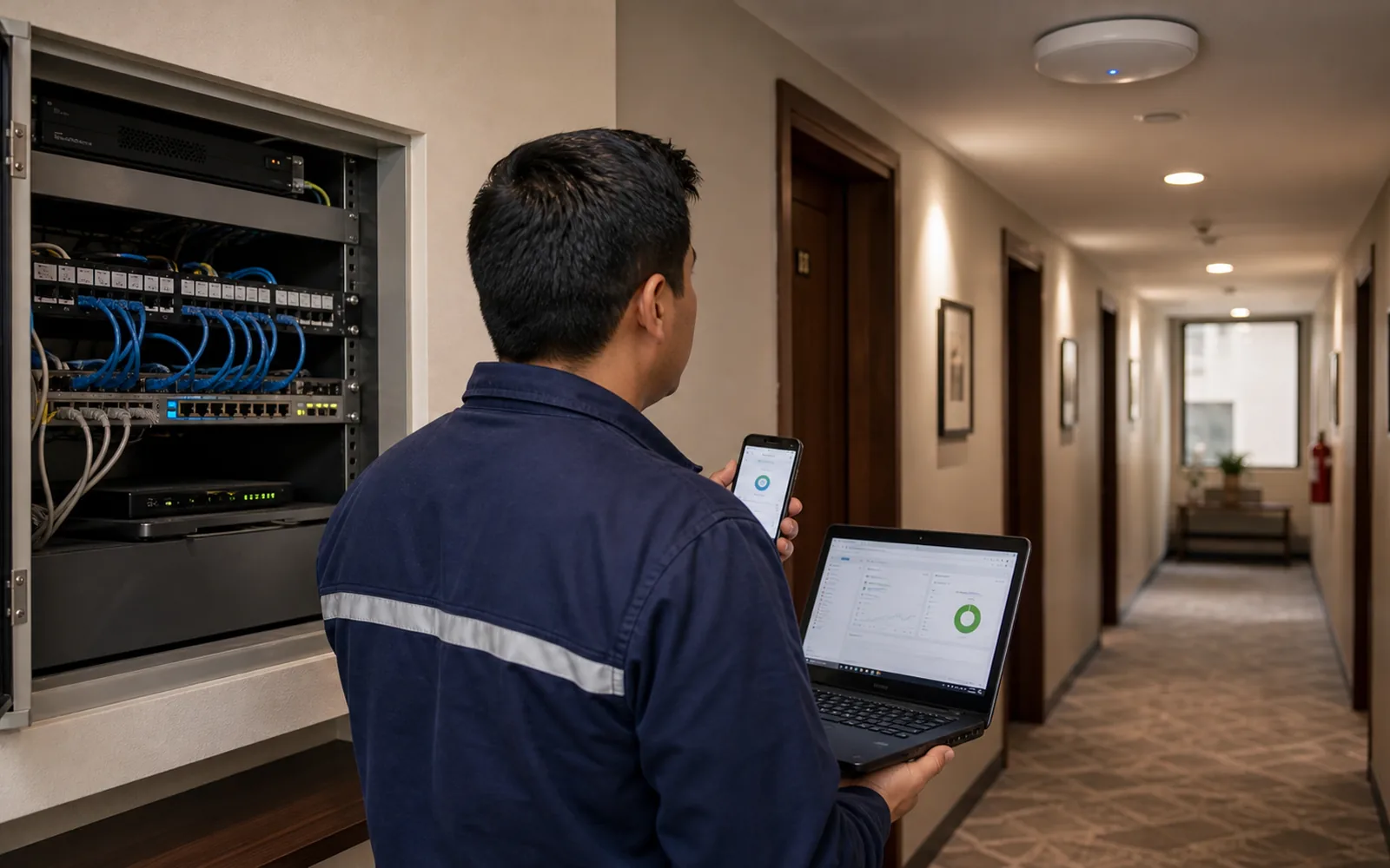 Redes, Internet y WiFi - proyecto referencial HYC 1