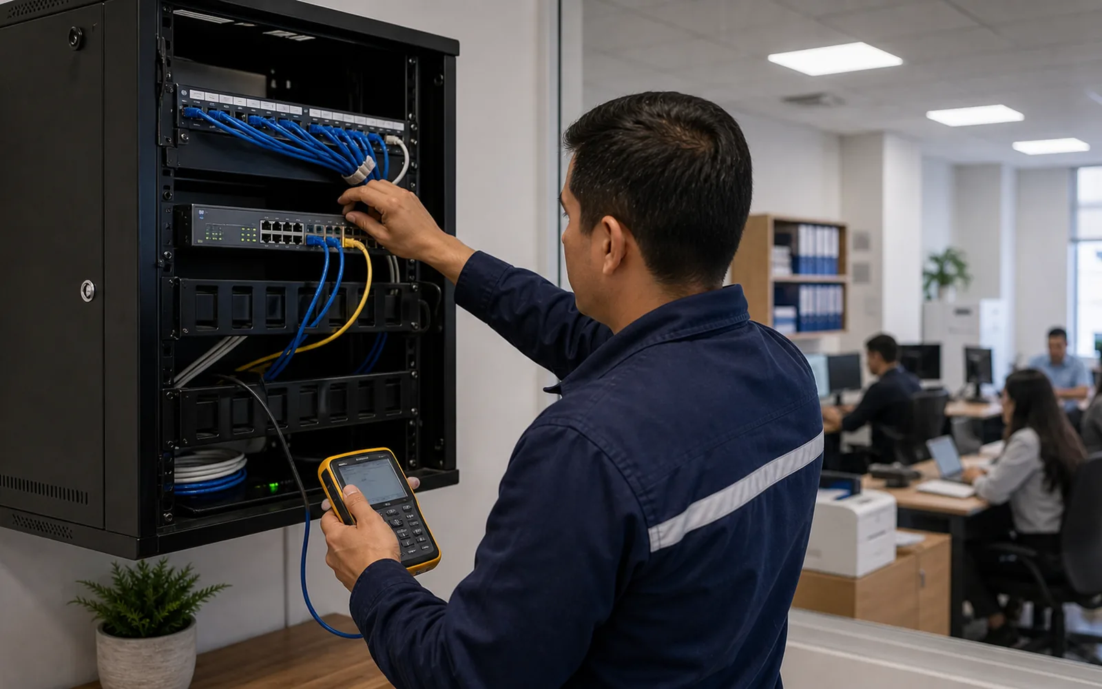 Redes, Internet y WiFi - proyecto referencial HYC 2