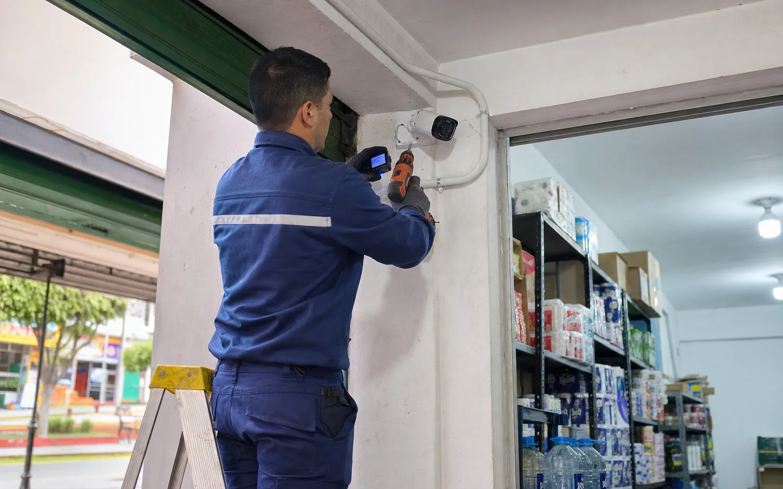 Cámaras de Seguridad CCTV - instalación referencial HYC