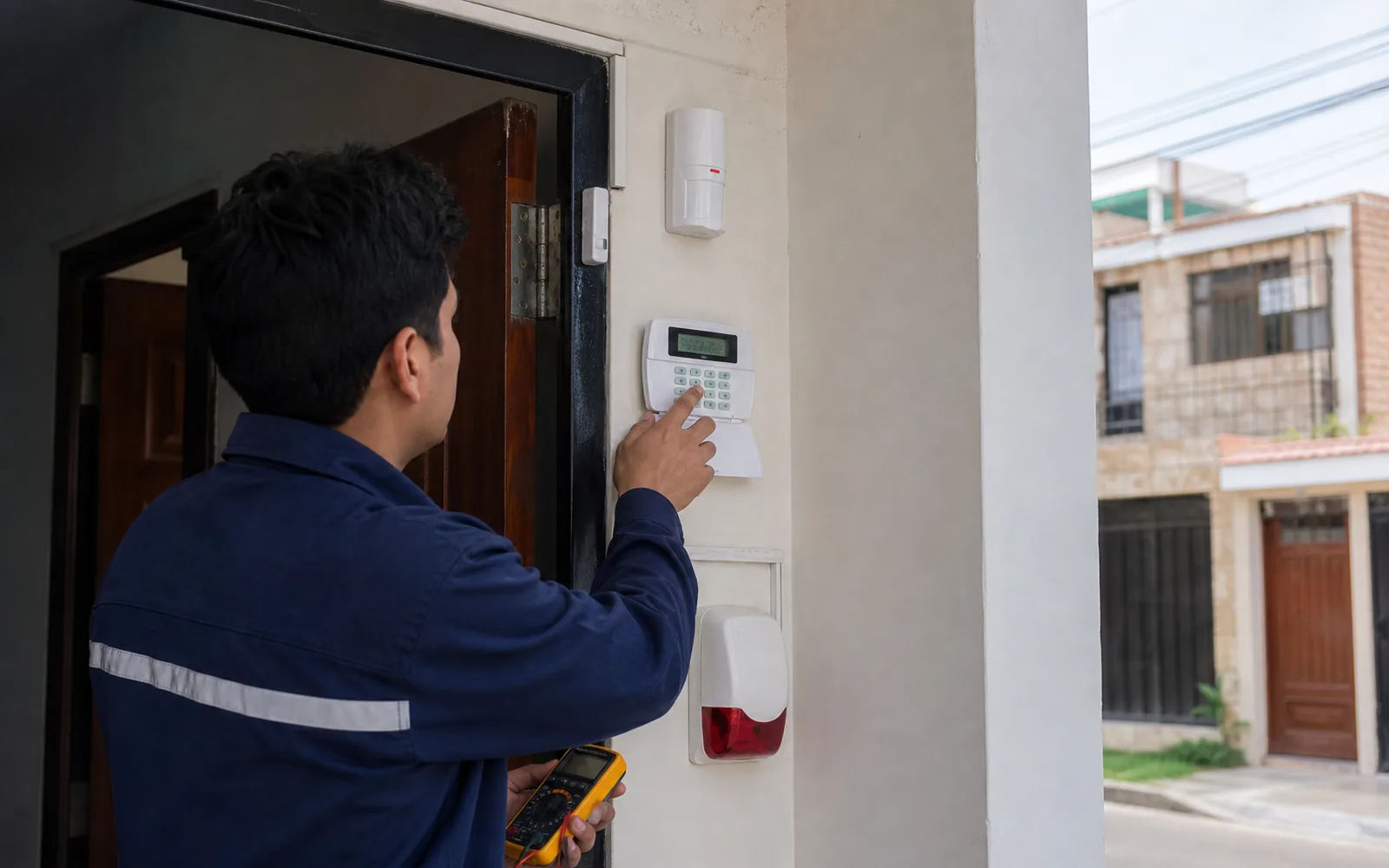 Alarmas Antirrobo - instalación referencial HYC