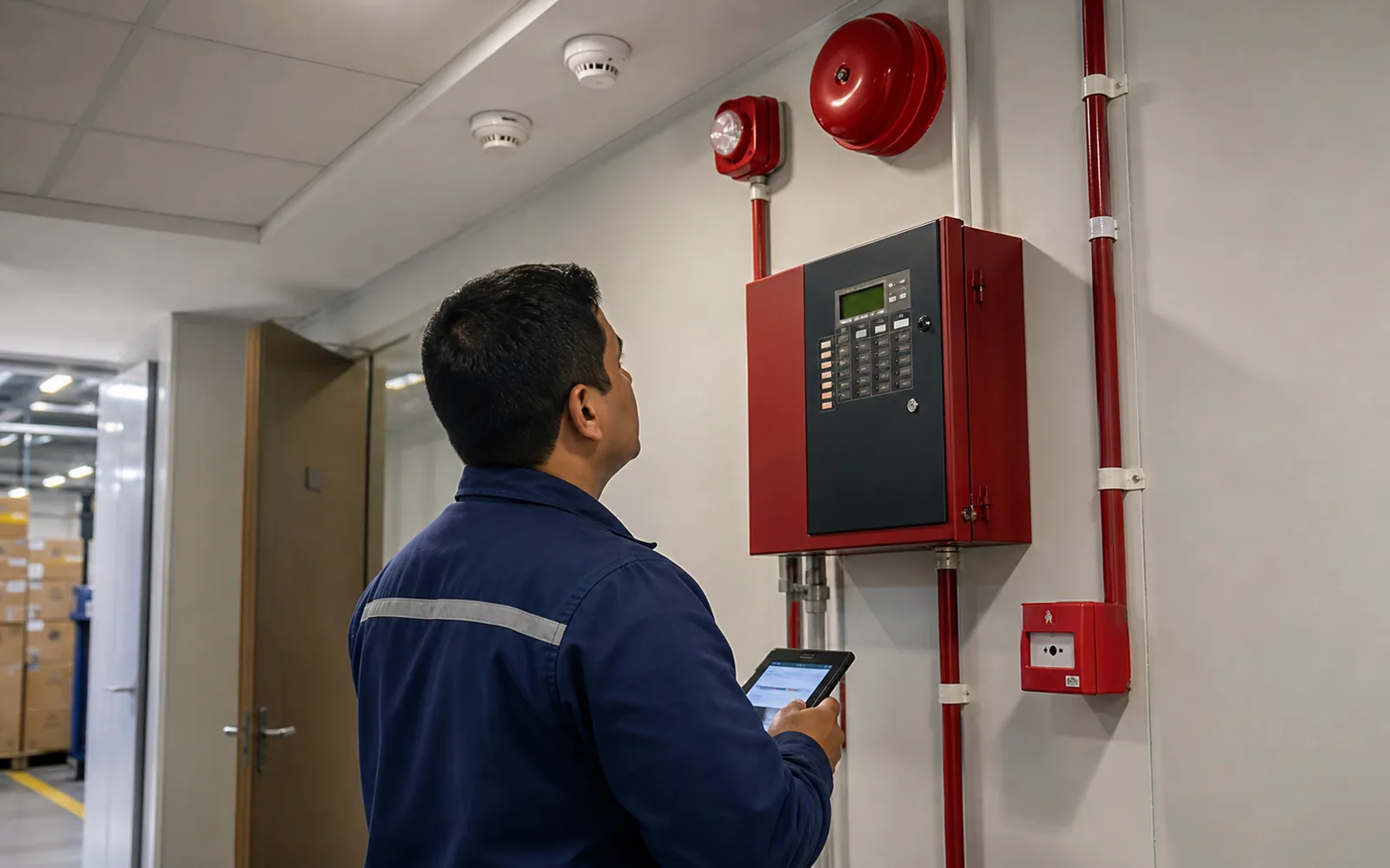 Alarmas Contra Incendios - instalación referencial HYC